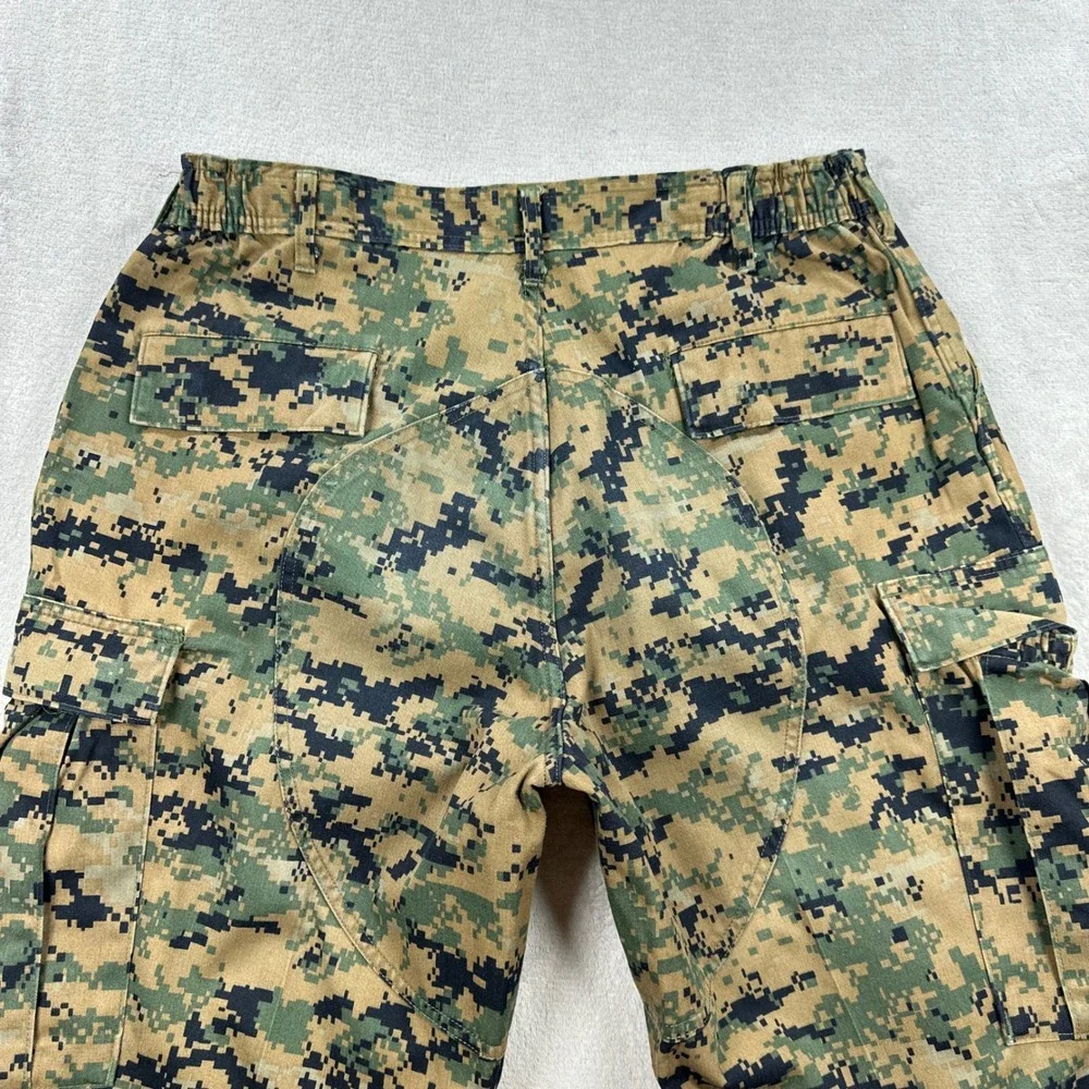Bethel Industries USMC Woodland MARPAT Camo Trousers Men 34x35 Tactical MCCUU